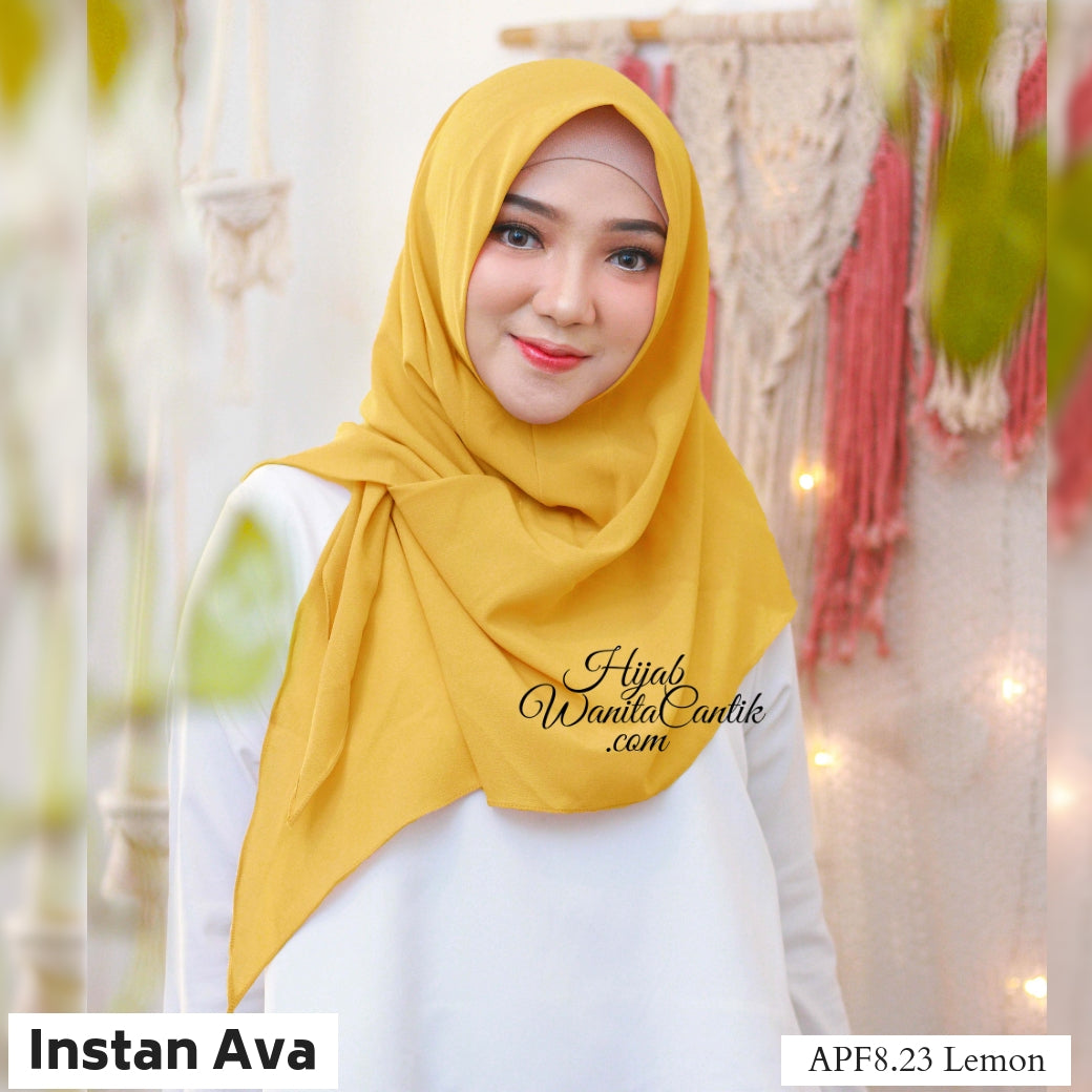 Hijab Tutorial Instan Ava Original by Hijab Wanita Cantik