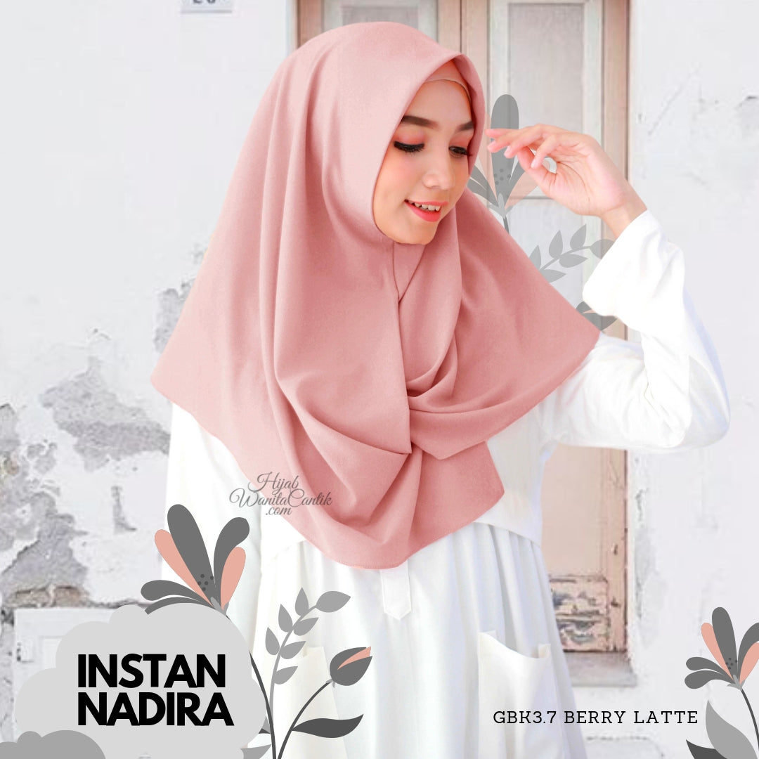 Hijab Tutorial Instan Nadira Original by Hijab Wanita Cantik