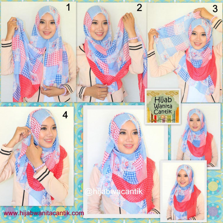 Hijab Tutorial Pashmina Shabby