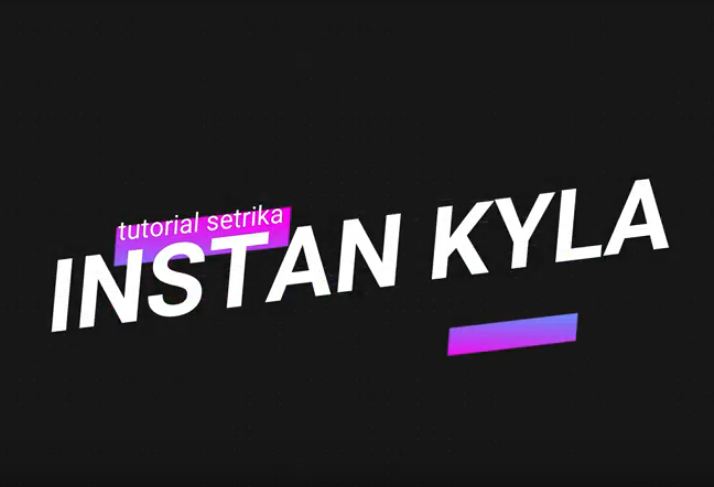 Cara menyetrika instan Kyla Voal
