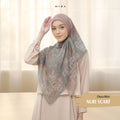 Nuri Scarf - NU33.3 NY33.3 NH33.3 Choco Mint - Hijab Wanita Cantik