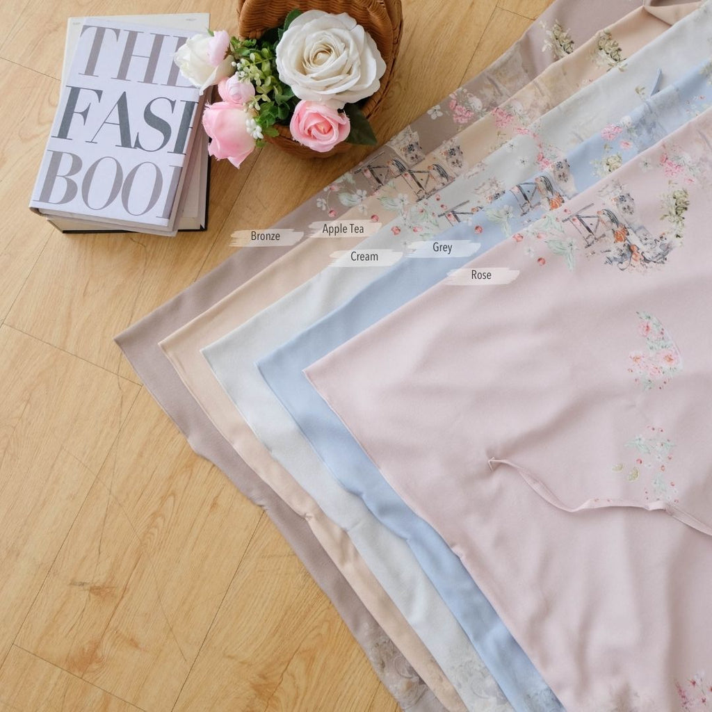 Hijab Instan Baiti Camellia Jumbo - Rose