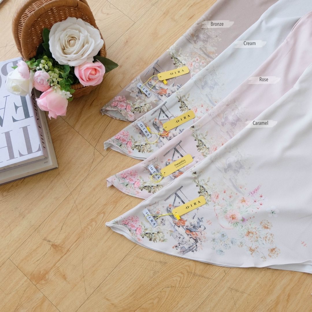 Hijab Instan Baiti Camellia Jumbo - Caramel