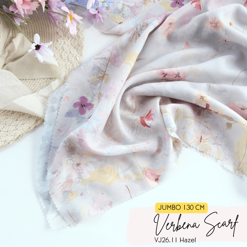 Verbena Scarf JUMBO - Hazel