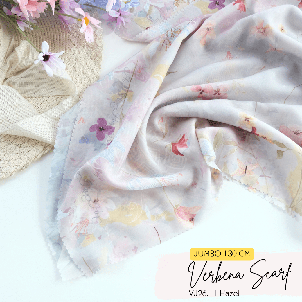 Verbena Scarf JUMBO - Hazel