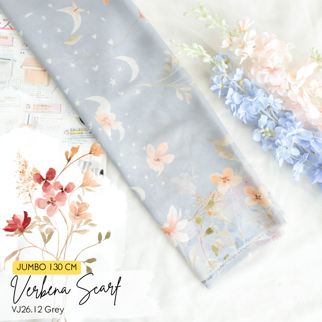 Verbena Scarf JUMBO - Grey