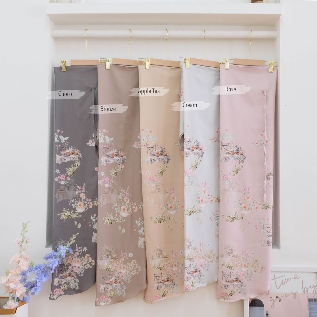 Hijab Instan Baiti Camellia Jumbo - Apple Tea
