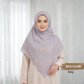 Desly Scarf - DP32.4 DV32.4 DJ32.4 Grey - Hijab Wanita Cantik