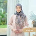 Nuri Scarf - NU33.1 NY33.1 NH33.1 Black - Hijab Wanita Cantik