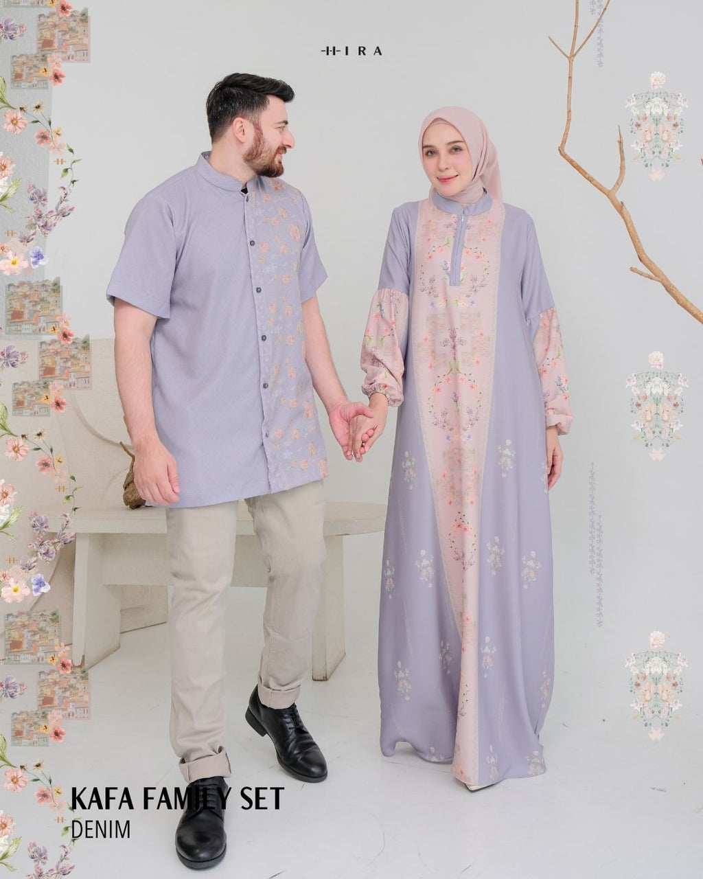 Kafa Dress & Vest -Denim