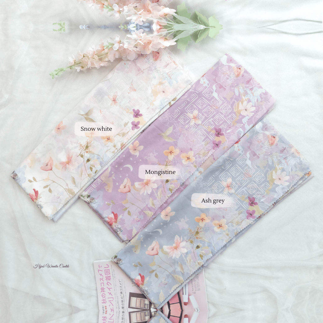 Verbena Scarf - Mangostine