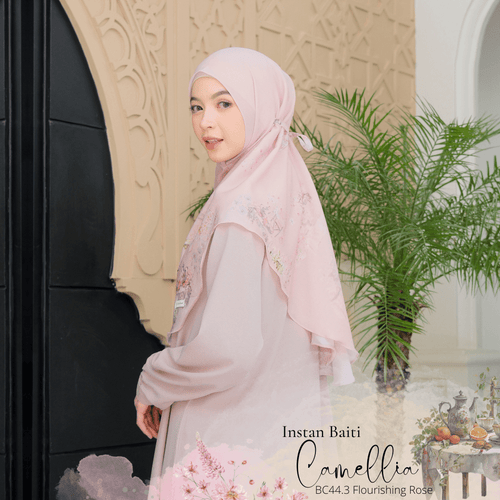 Hijab Instan Baiti Camellia - Flourishing Rose