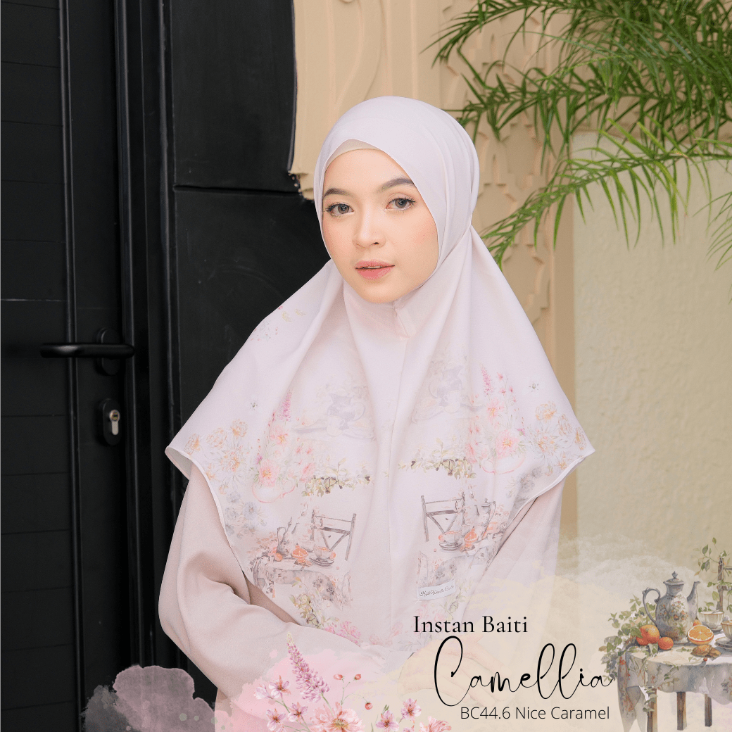 Hijab Instan Baiti Camellia - Nice Caramel