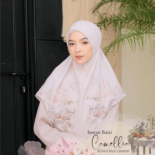 Hijab Instan Baiti Camellia - Nice Caramel