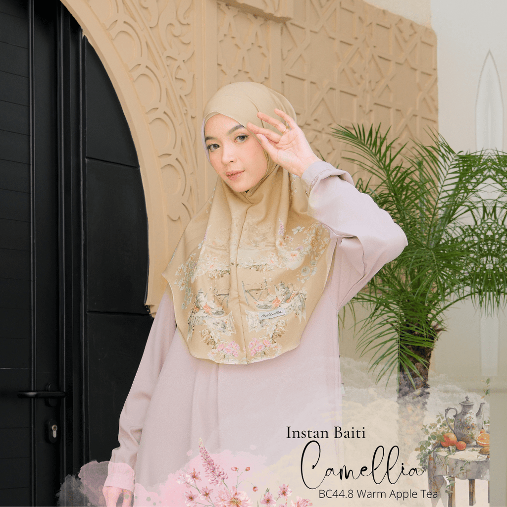 Hijab Instan Baiti Camellia - Warm Apple Tea