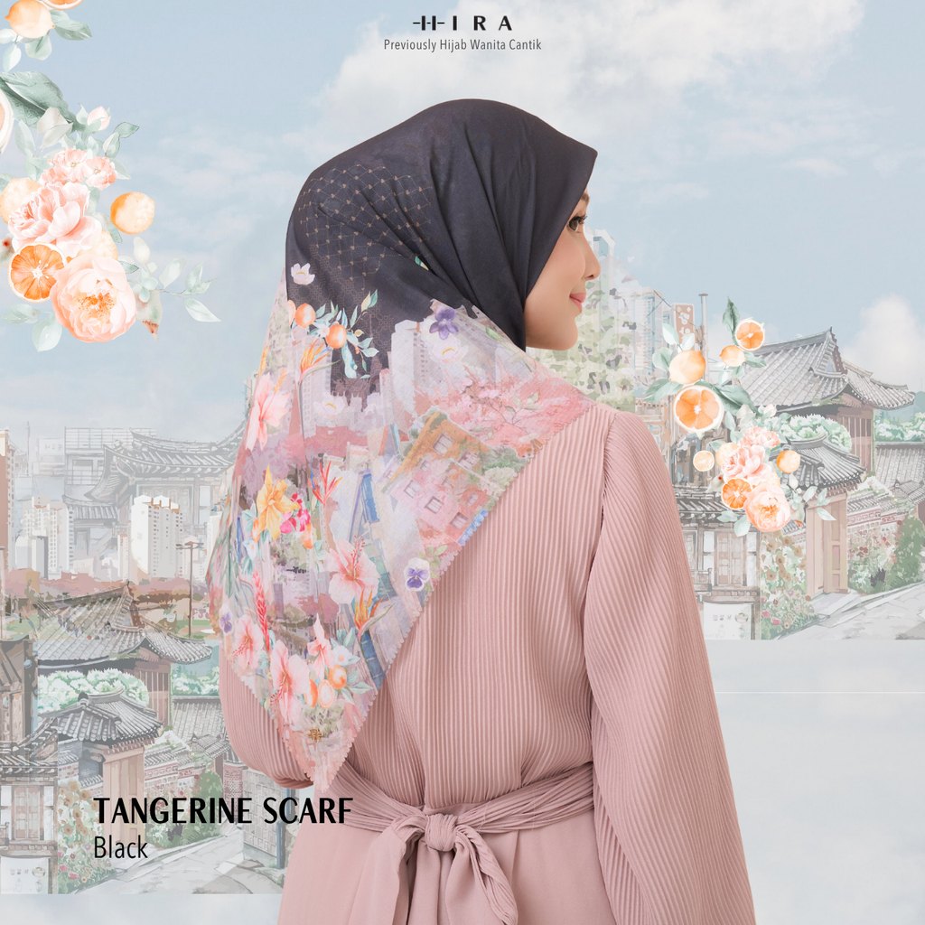 Tangerine Scarf - Black