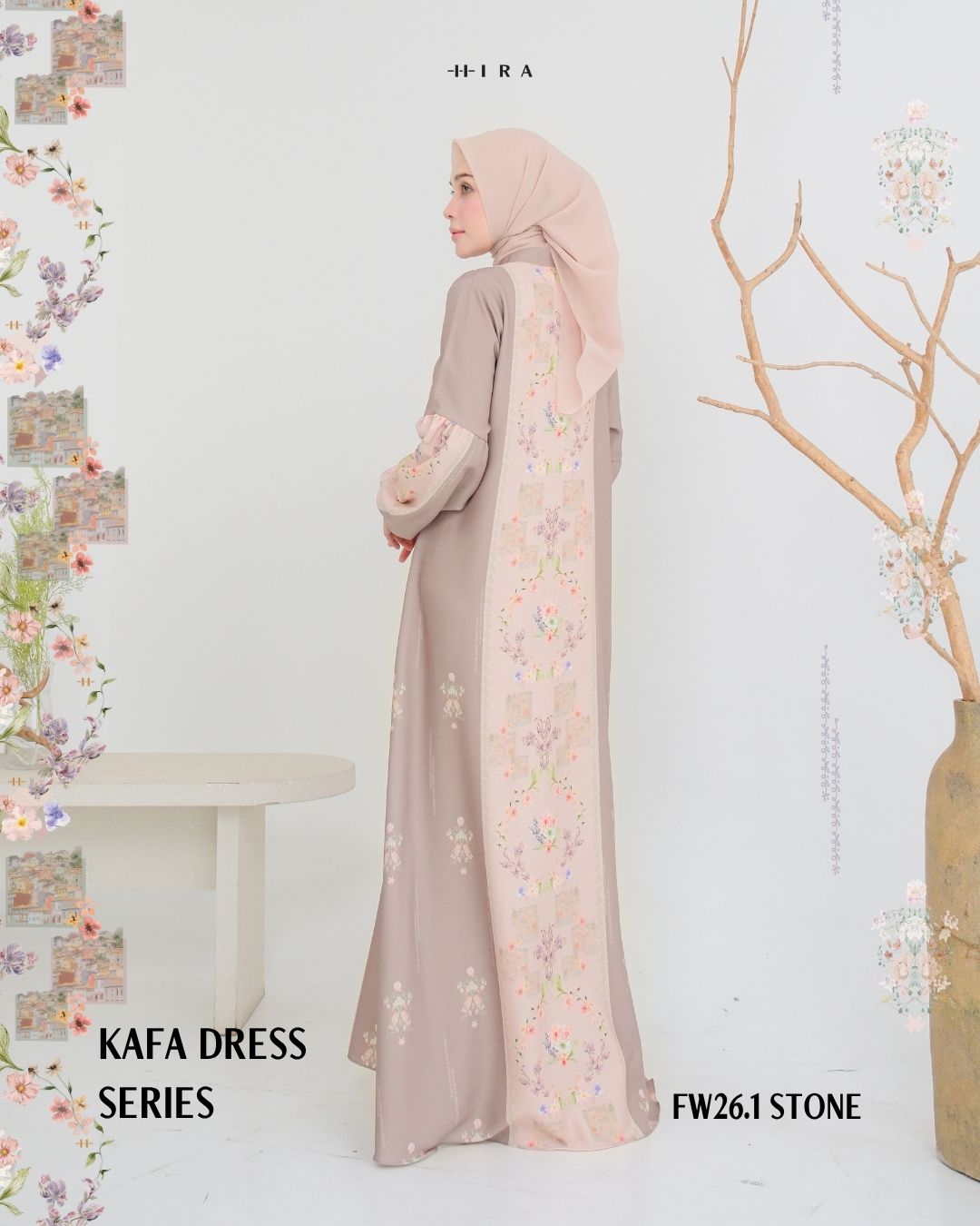 Kafa Dress - Stone