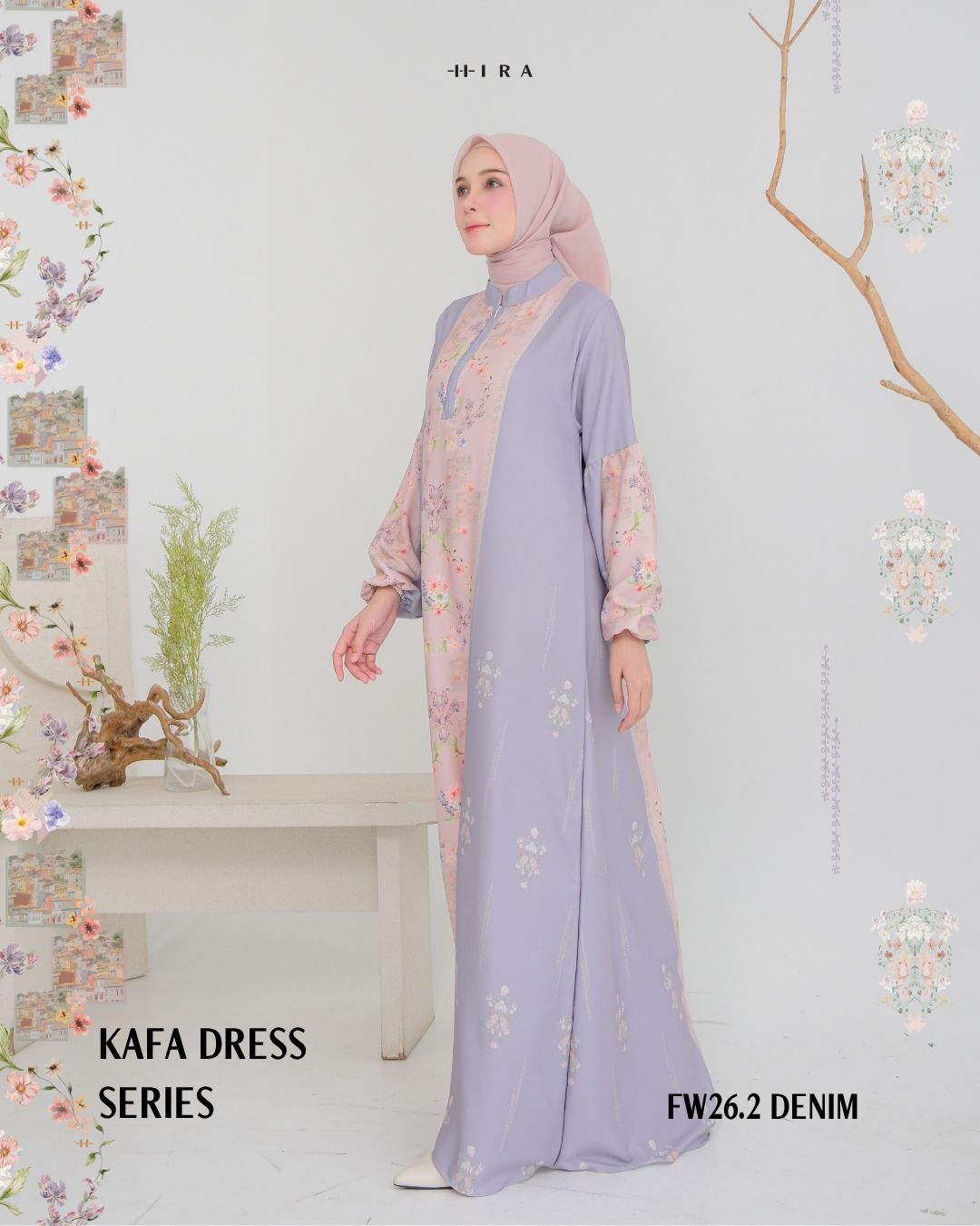 Kafa Dress - Denim