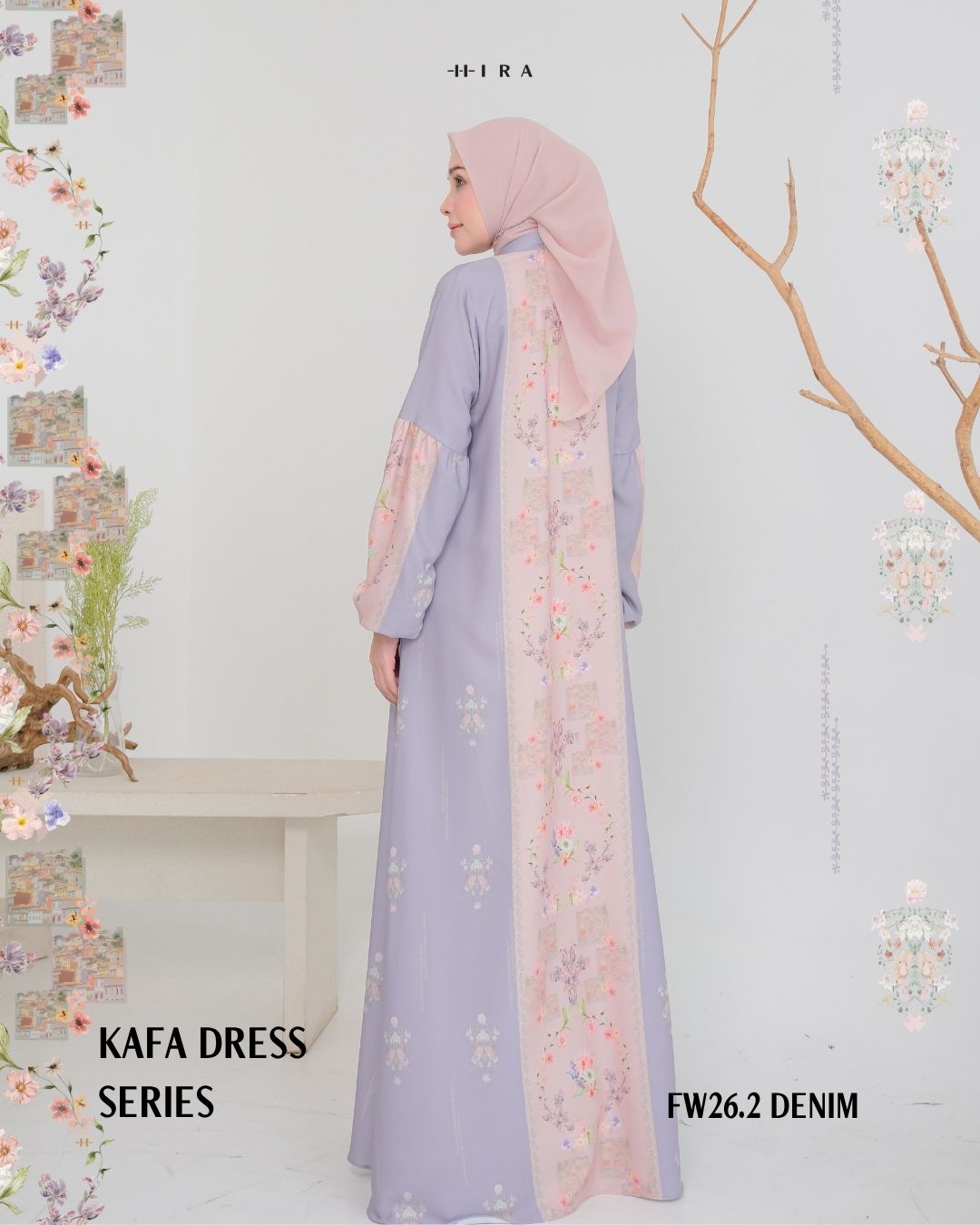 Kafa Dress - Denim