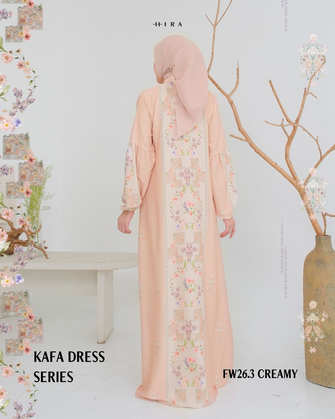 Kafa Dress - Creamy