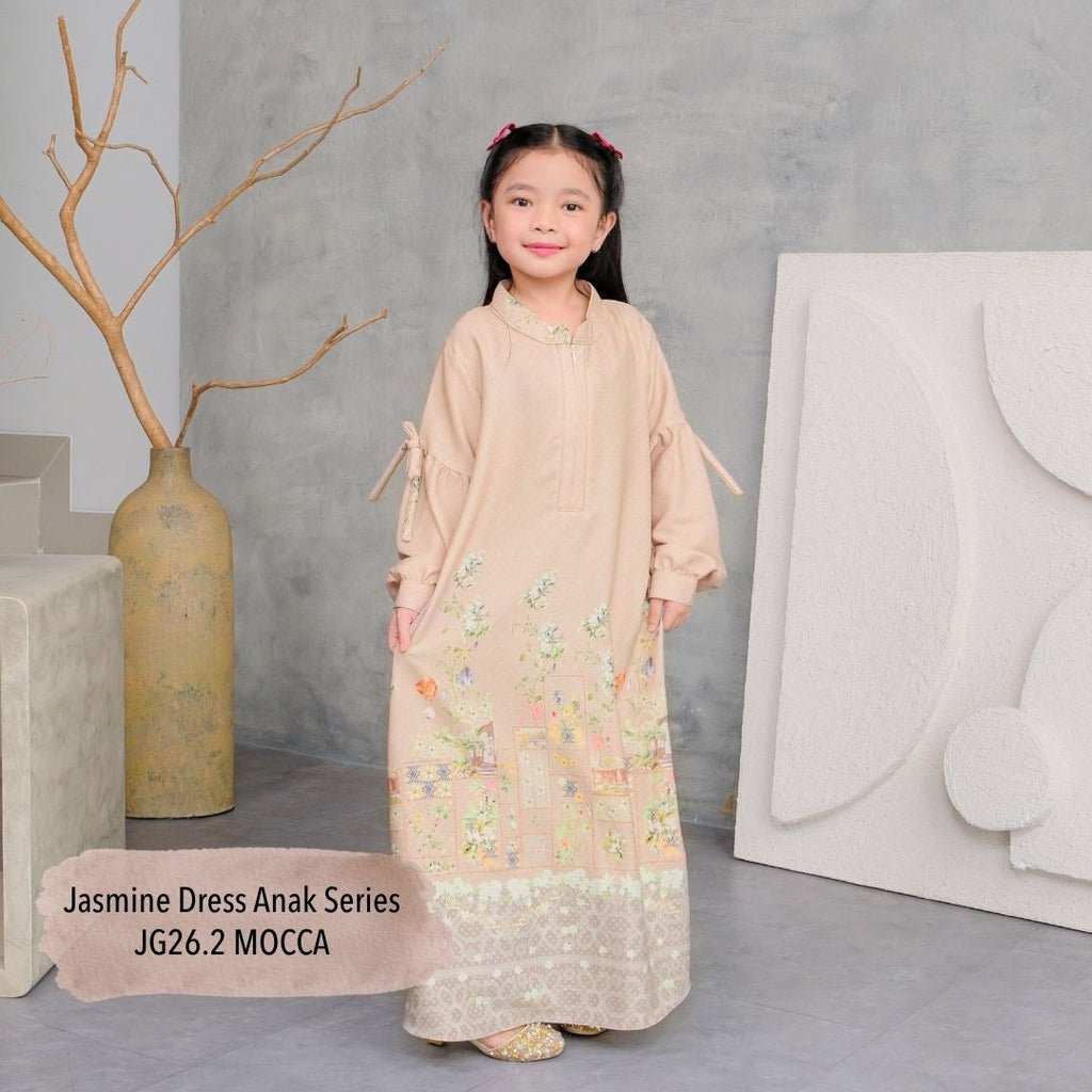 Jasmine Dress Girl - Mocca