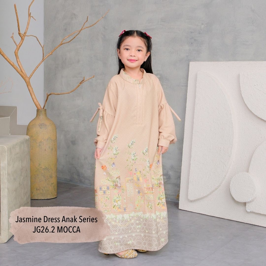 Jasmine Dress Girl - Mocca