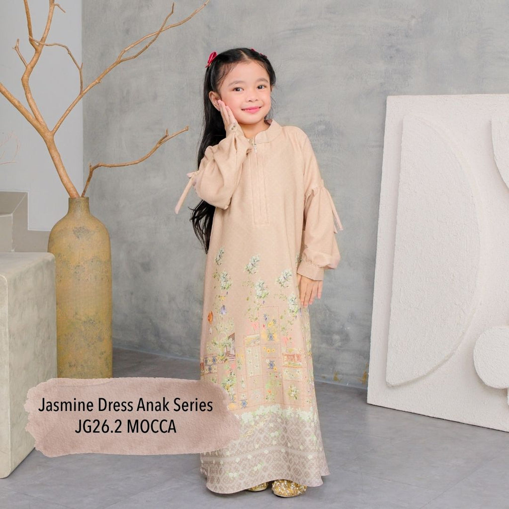 Jasmine Dress Girl - Mocca