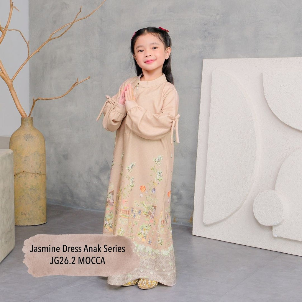 Jasmine Dress Girl - Mocca