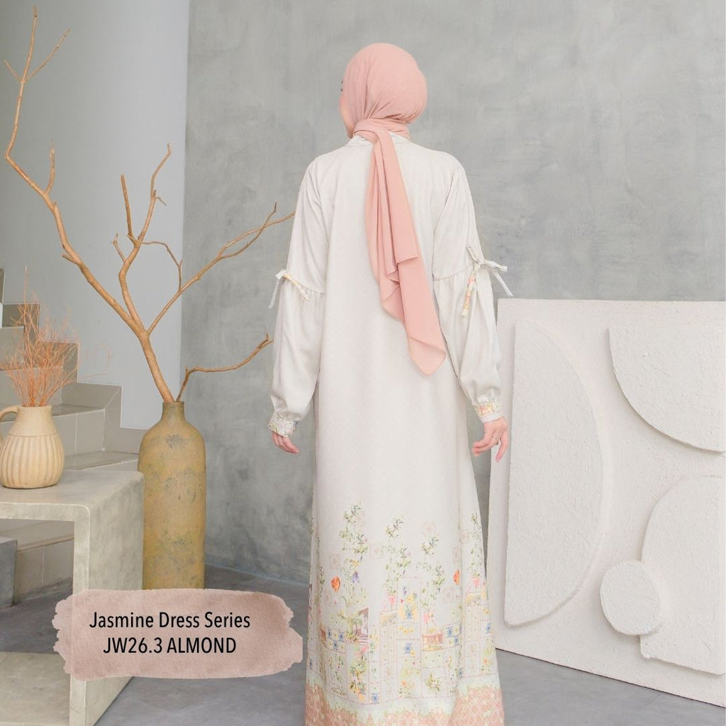 Jasmine Dress - Almond