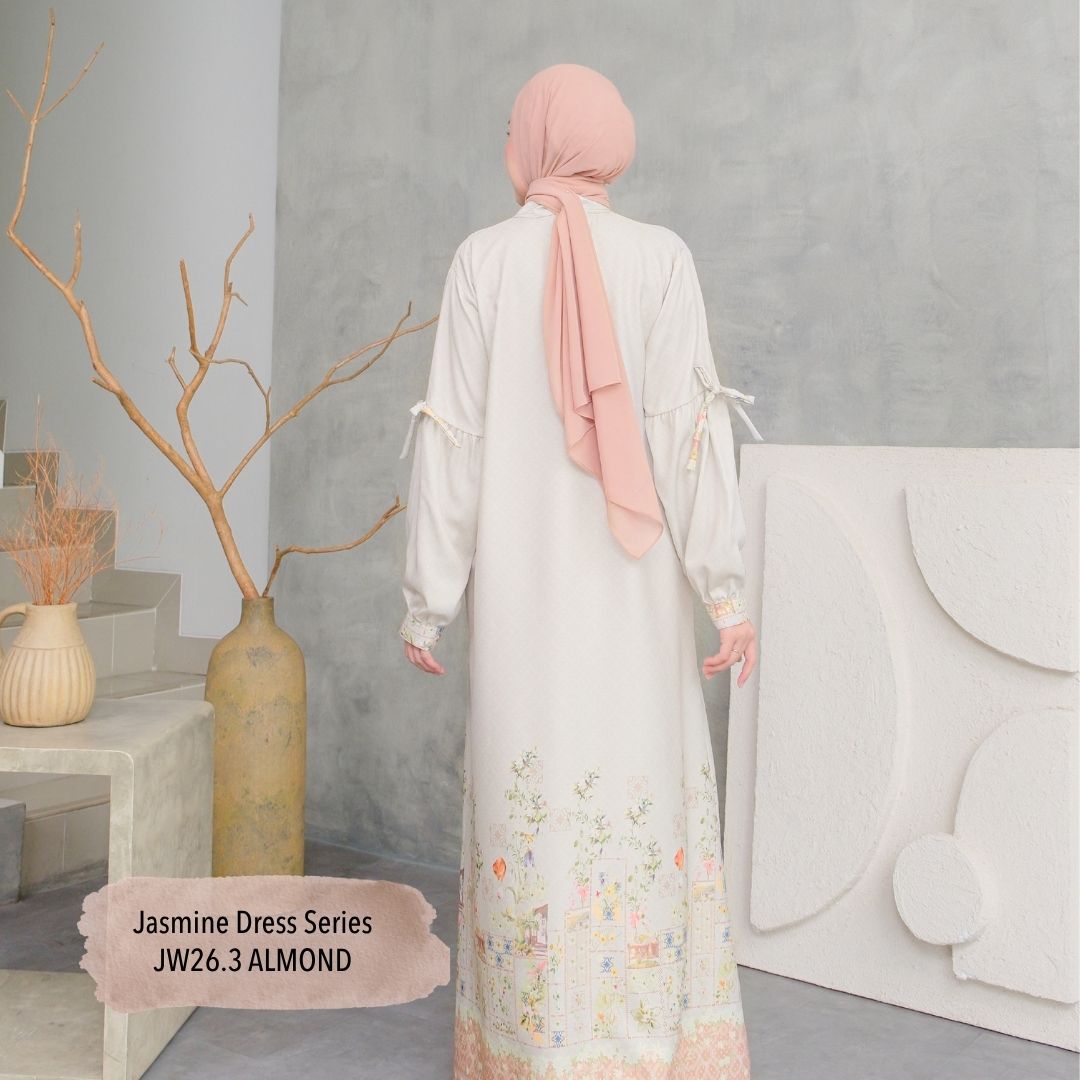 Jasmine Dress - Almond