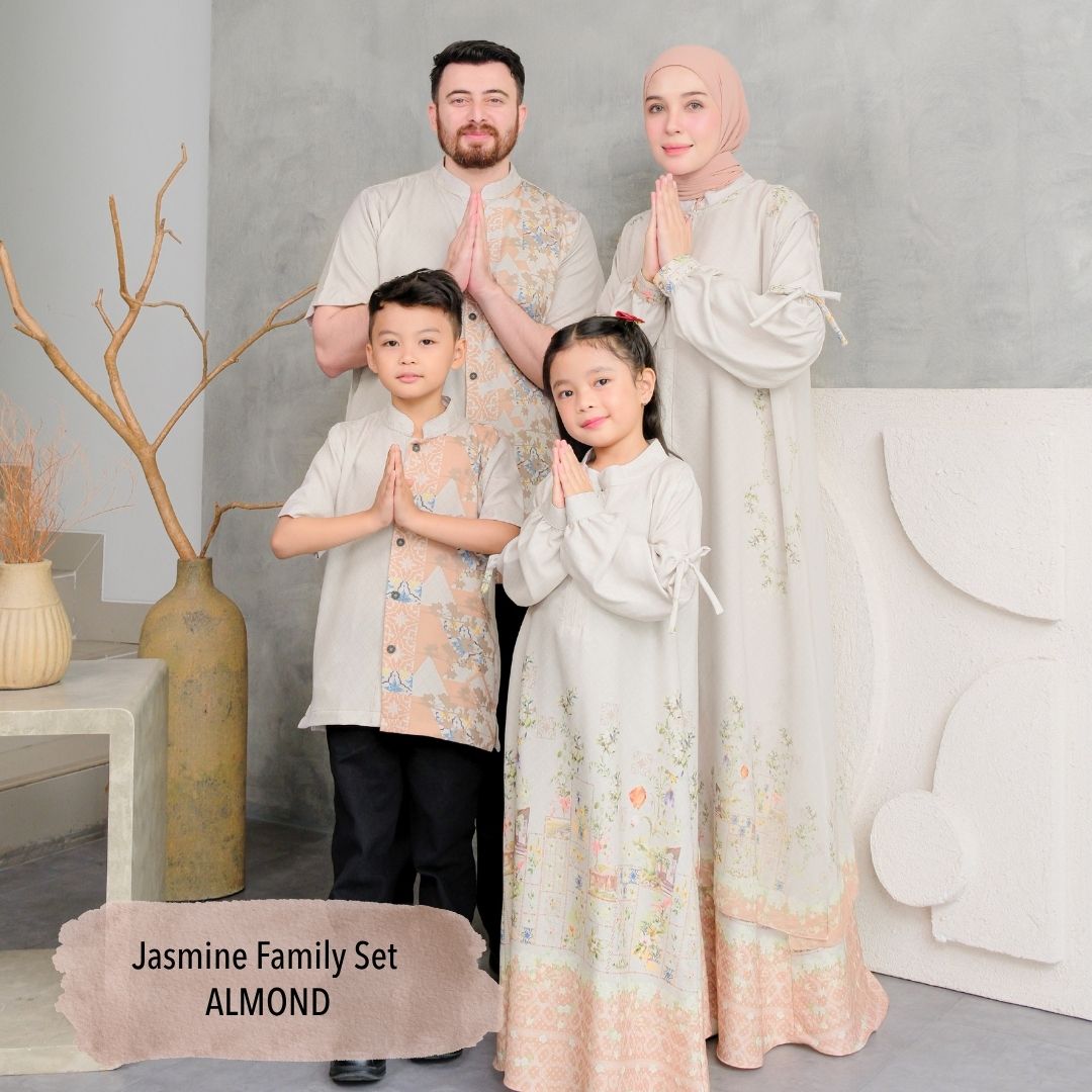Jasmine Dress - Almond