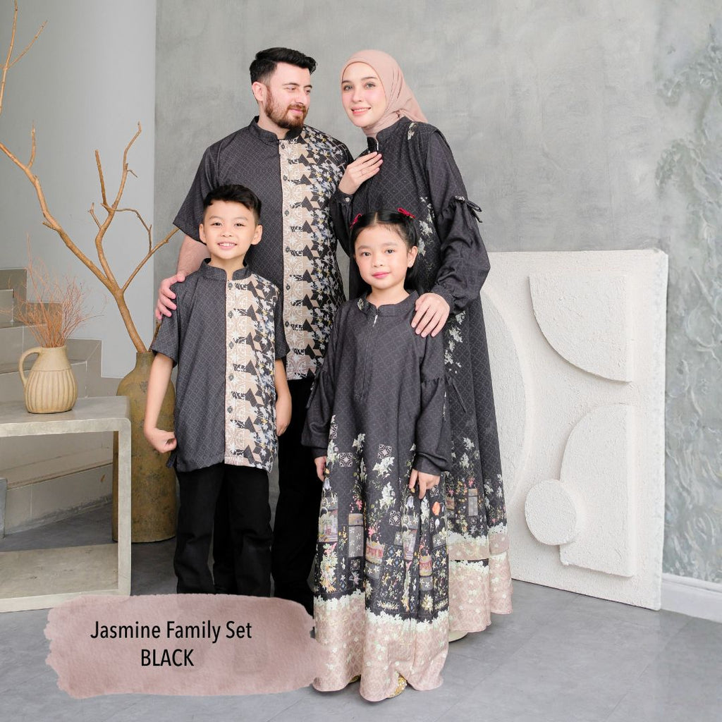 Jasmine Dress & Vest - Black