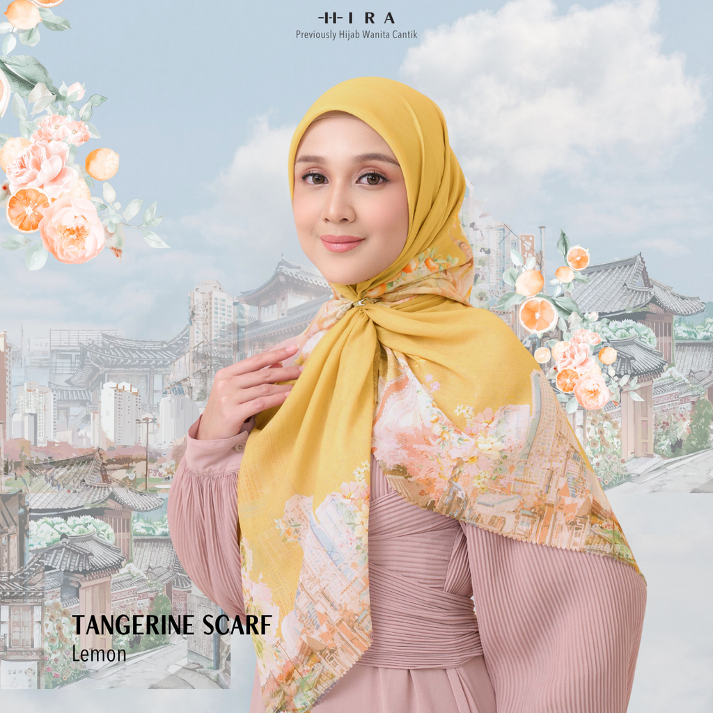 Tangerine Scarf - Lemon