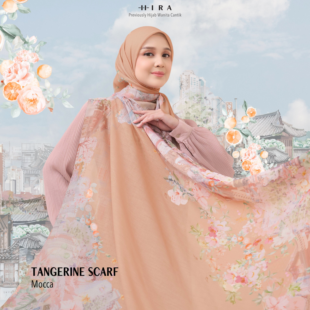 Tangerine Scarf - Mocca