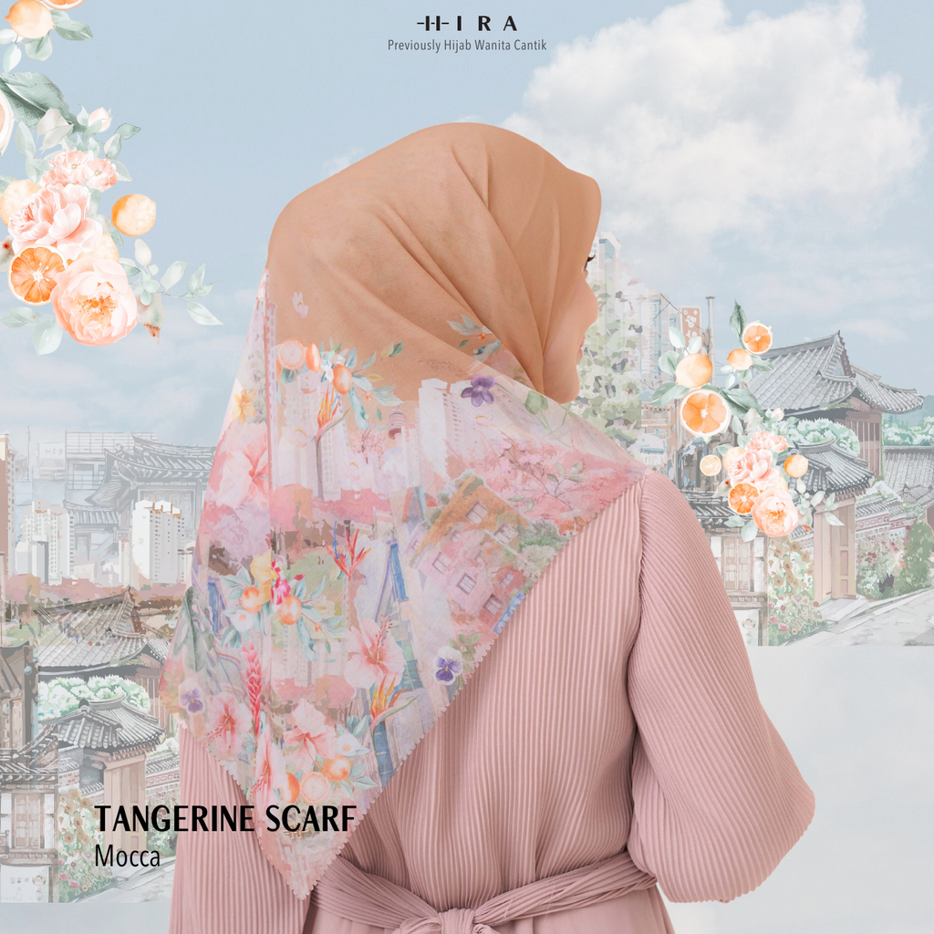 Tangerine Scarf - Mocca