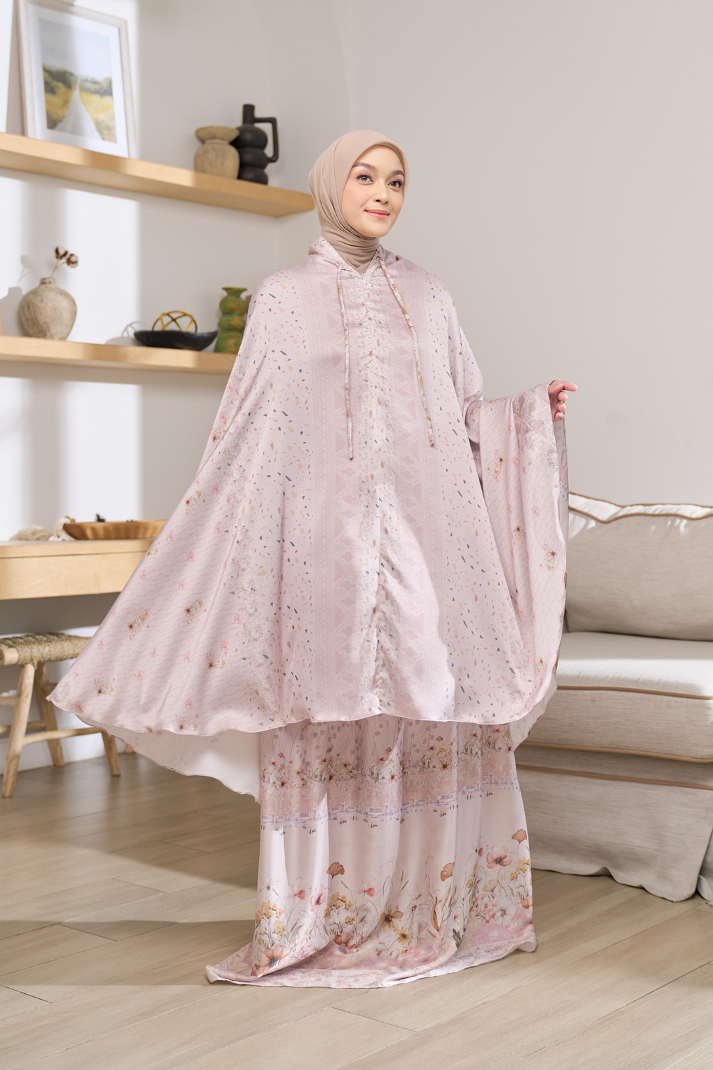 Mukena Rumah Senja Prayer Set - Cream