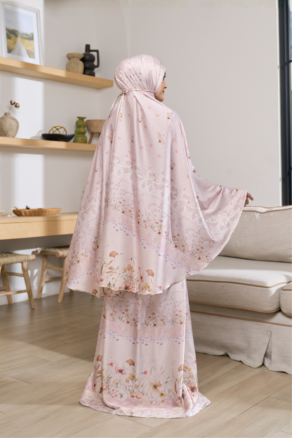 Mukena Rumah Senja Prayer Set - Cream