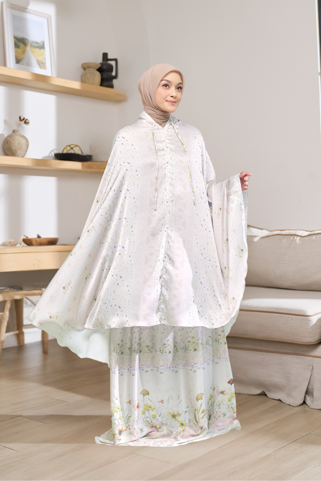 Mukena Rumah Senja Prayer Set - White