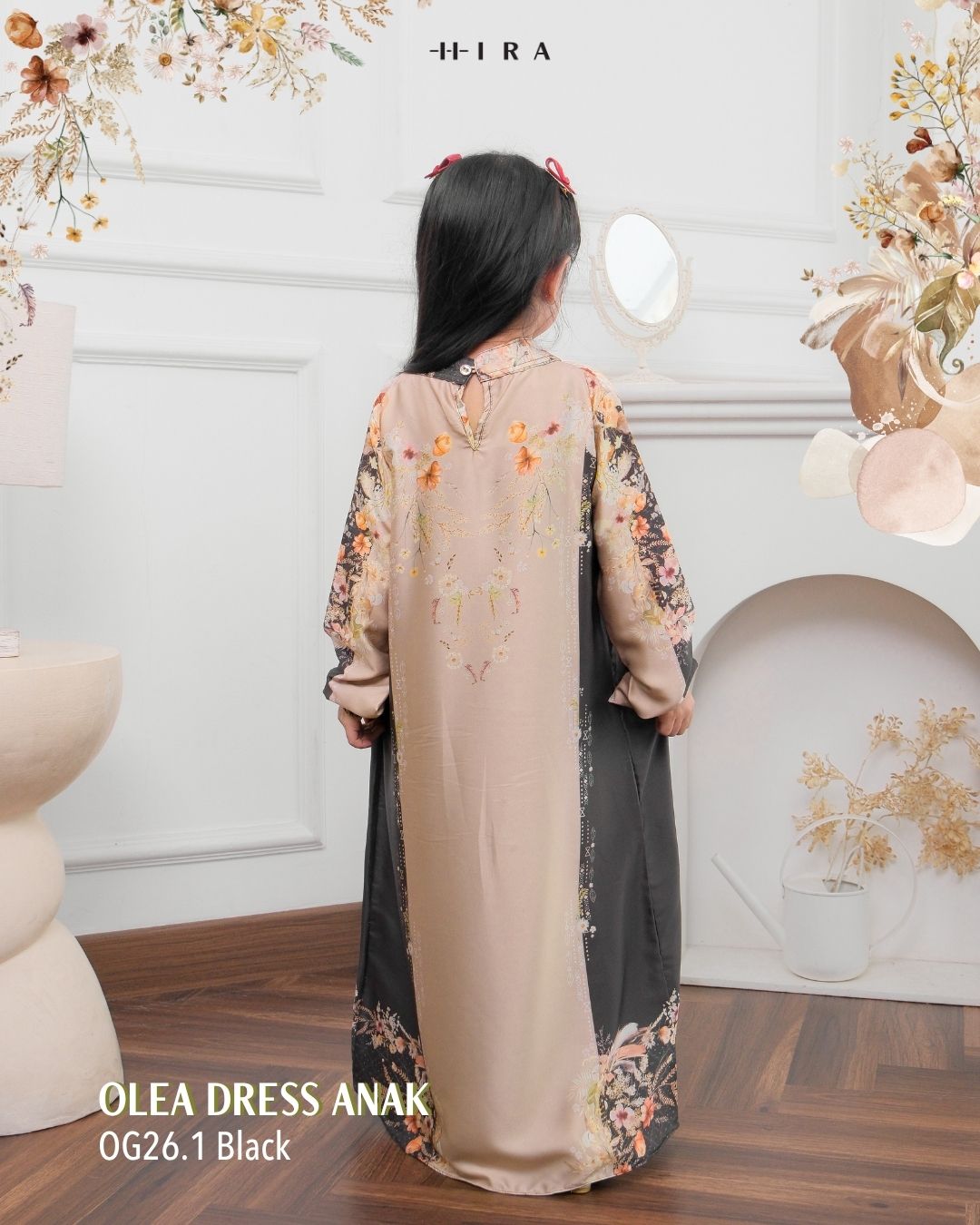 Olea Dress Girl - Black