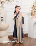 Olea Dress Girl - Navy