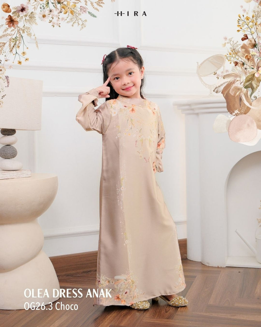 Olea Dress Girl - Choco