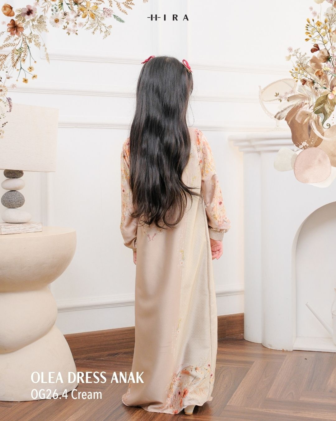 Olea Dress Girl - Cream