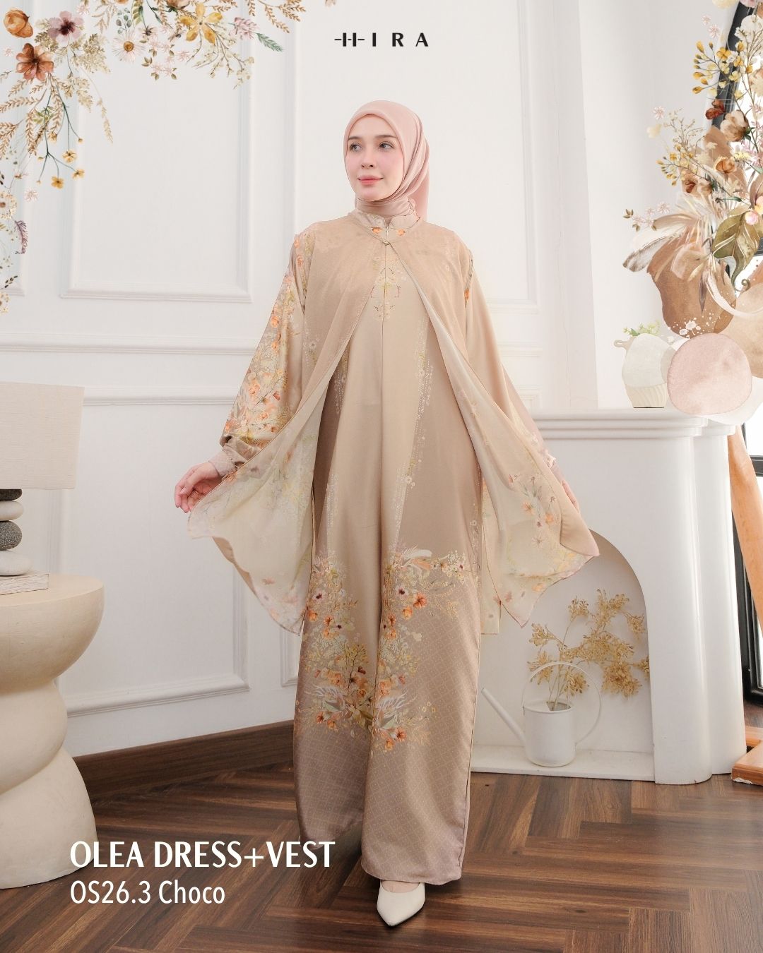 Olea Dress & Vest - Choco