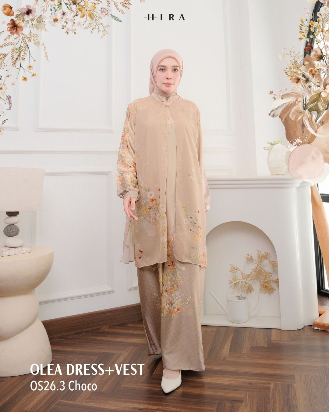 Olea Dress & Vest - Choco