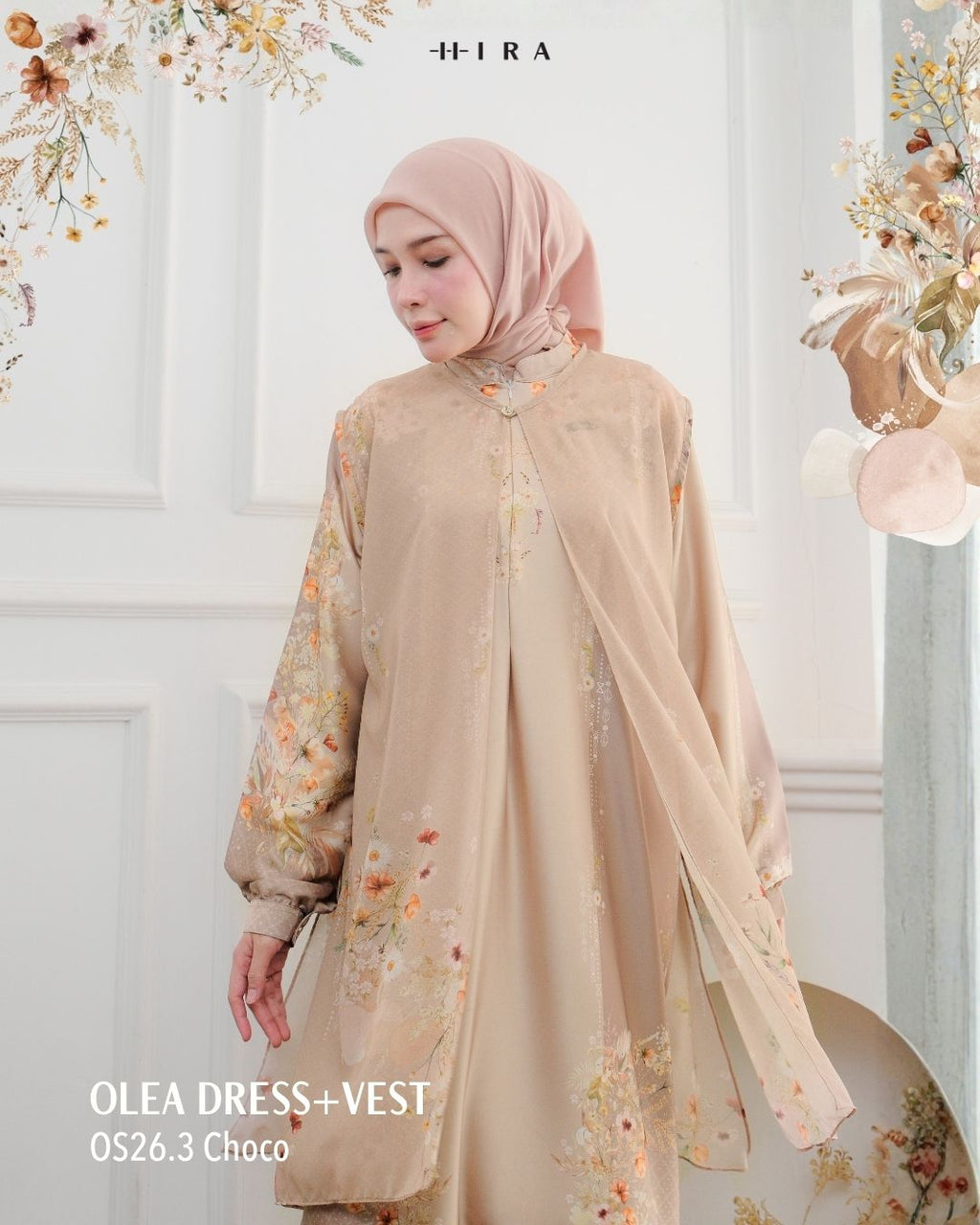 Olea Dress & Vest - Choco