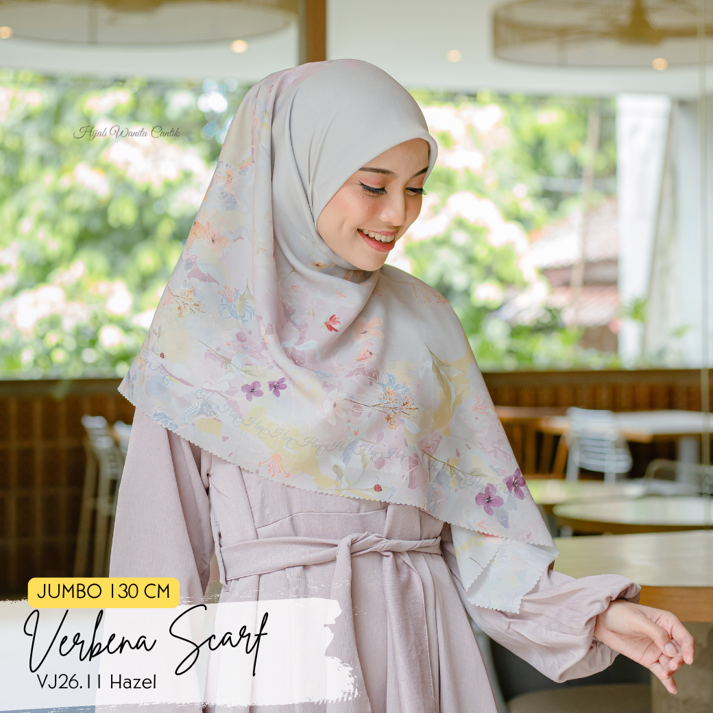 Verbena Scarf JUMBO - Hazel