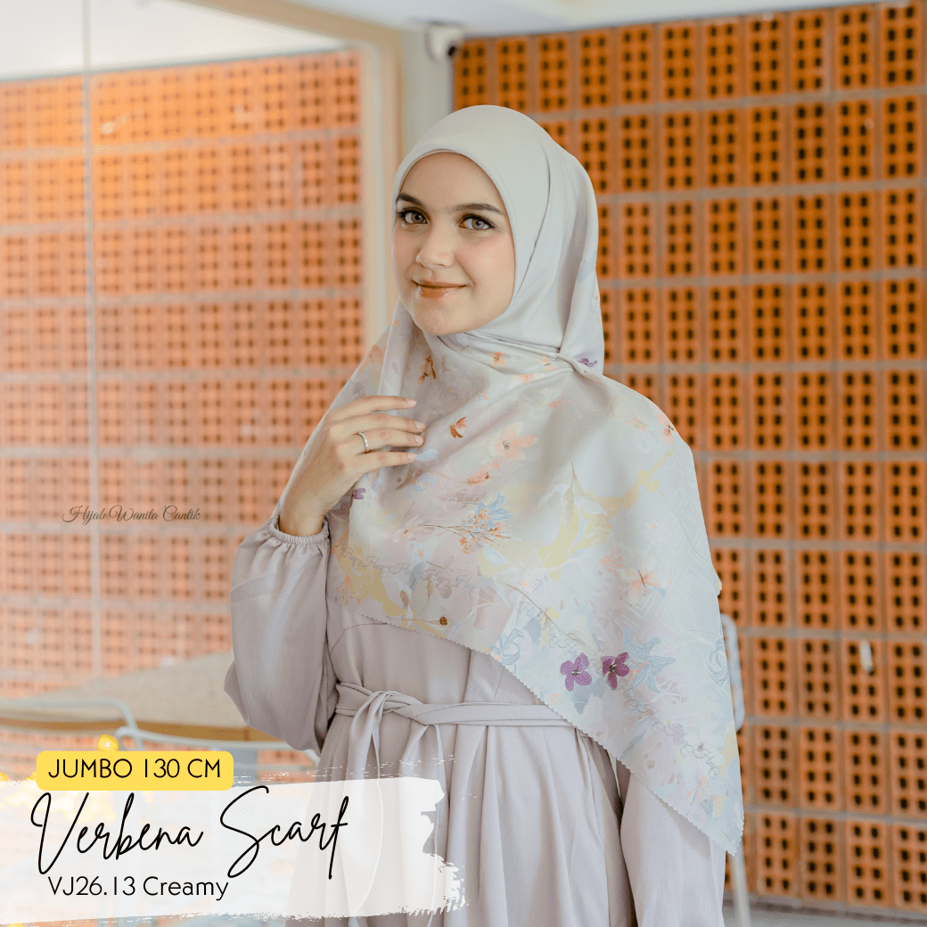Verbena Scarf JUMBO - Creamy