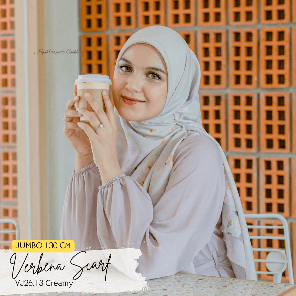 Verbena Scarf JUMBO - Creamy