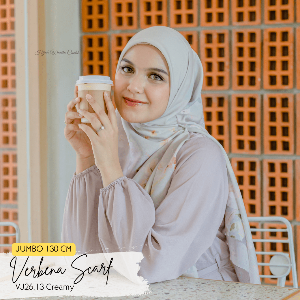 Verbena Scarf JUMBO - Creamy