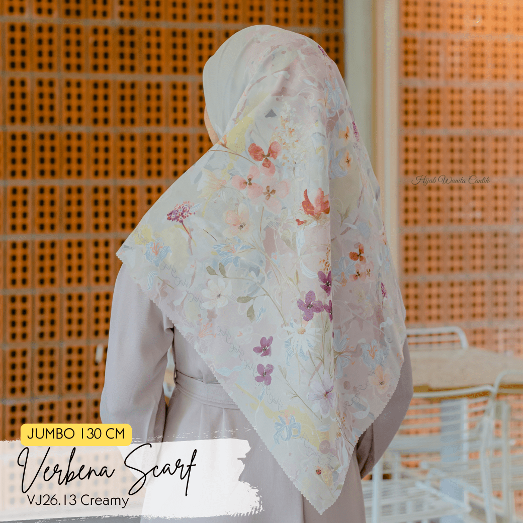 Verbena Scarf JUMBO - Creamy